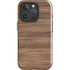 Natural Walnut Wood iPhone 16 Pro Impact Case